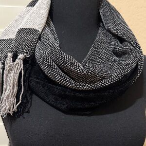 Macy's Black and White Women's Scarf